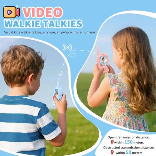 Video walkie-talkie toy