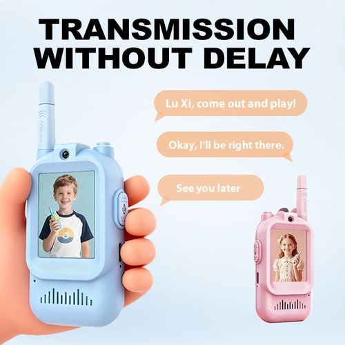 Video walkie-talkie toy