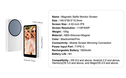 2025 Latest Mobile Selfie Screen
