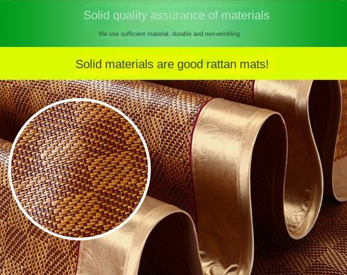 Pure Bamboo Fiber Bed Sheets Home Bed Linen Mat Three-Piece Set Heat Cooling Bamboo Mat