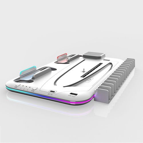 New Ps5 Slim Charger Stand & Cooling Fan Ps5 Game Controller Fast Dual Charging Dock for Sony Playstation 5 in 2025