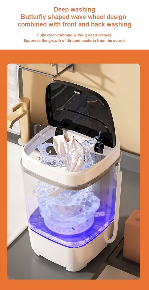 New 2025 Mini Semi - automatic Washing Machine with 8 - kg Large Capacity