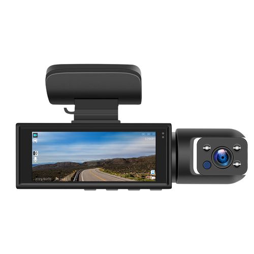 Podofo 3.16-inch Dual Lens Dash Cam HD 1080P