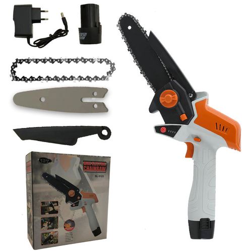 550 watt powerful cordless lithium battery electric chain saw for household use