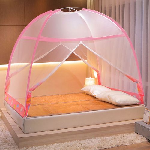 No installation of Mongolian yurt mosquito net, anti fall encrypted thickened mosquito net