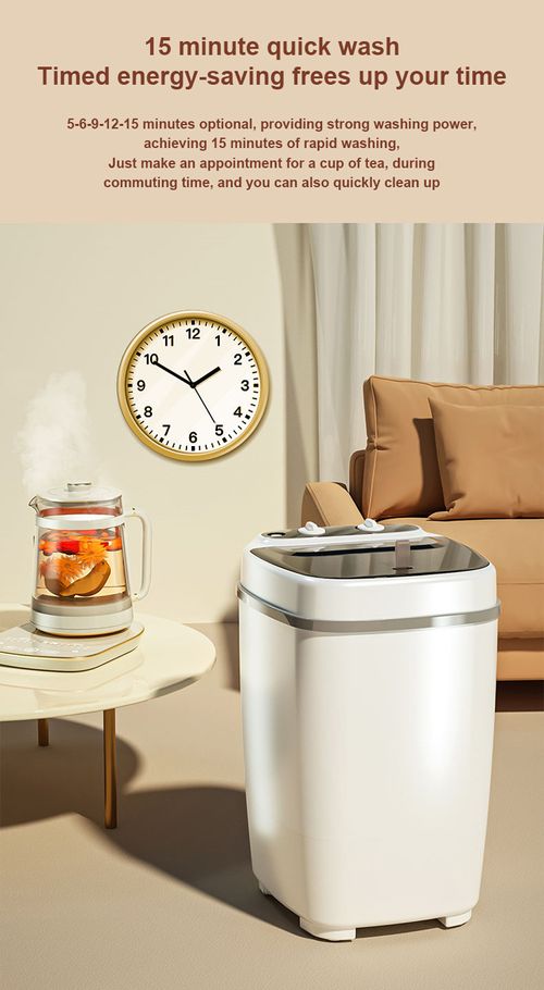New 2025 Mini Semi - automatic Washing Machine with 8 - kg Large Capacity