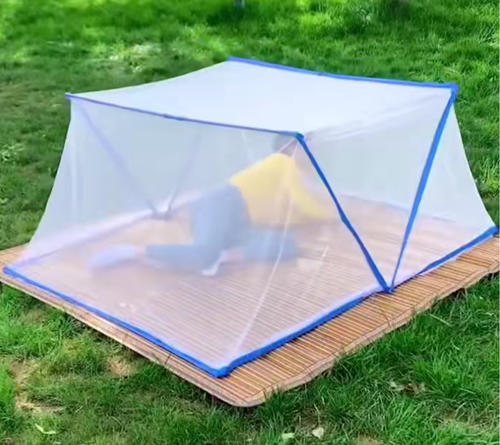 Folding polyester easy installation adult mosquito net tent
