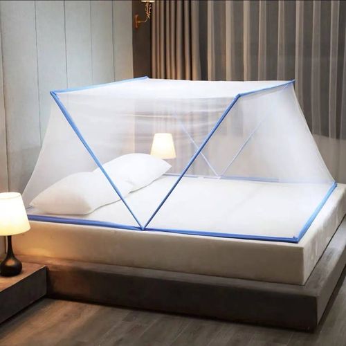 Folding polyester easy installation adult mosquito net tent