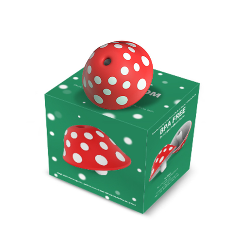 Silicone Foldable Mushroom Shape Small Kitchen Funnel with Wide Mouth for Jars