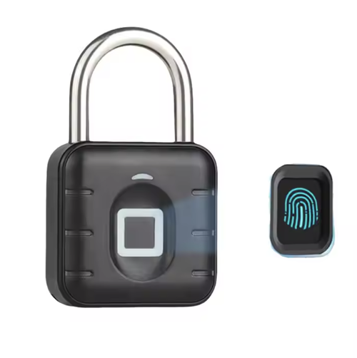 Security Biometric Unique Touch Fast Recognition Smart Electronic Fingerprint Door Lock Padlock