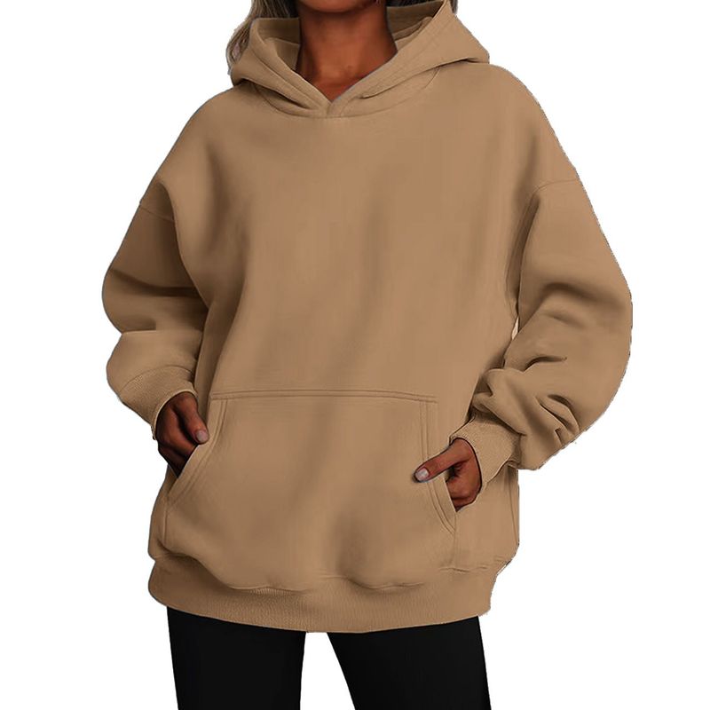 Womens Oversized Hoodies Fleece Trendy Sweatshirts Fall Fashion Pullover