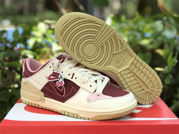 Nike Dunk Low Disrupt 2 Team Red Ivory FD4617-667