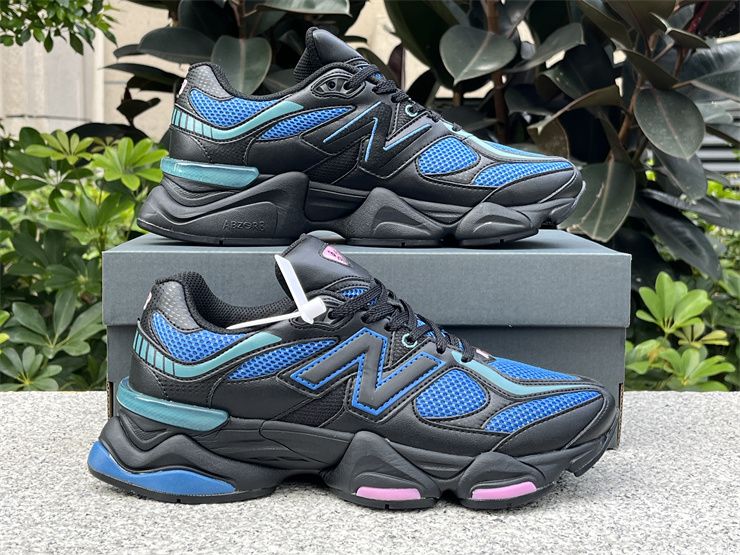 New Balance 9060 Black Blue Agate U9060agc