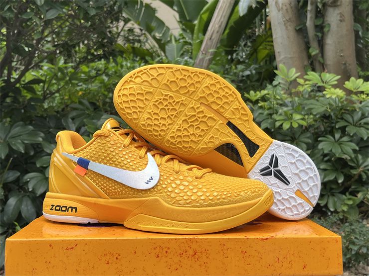 Nike Kobe 6 Protro Mambacita Chaos Yellow Jaune CW2190-501