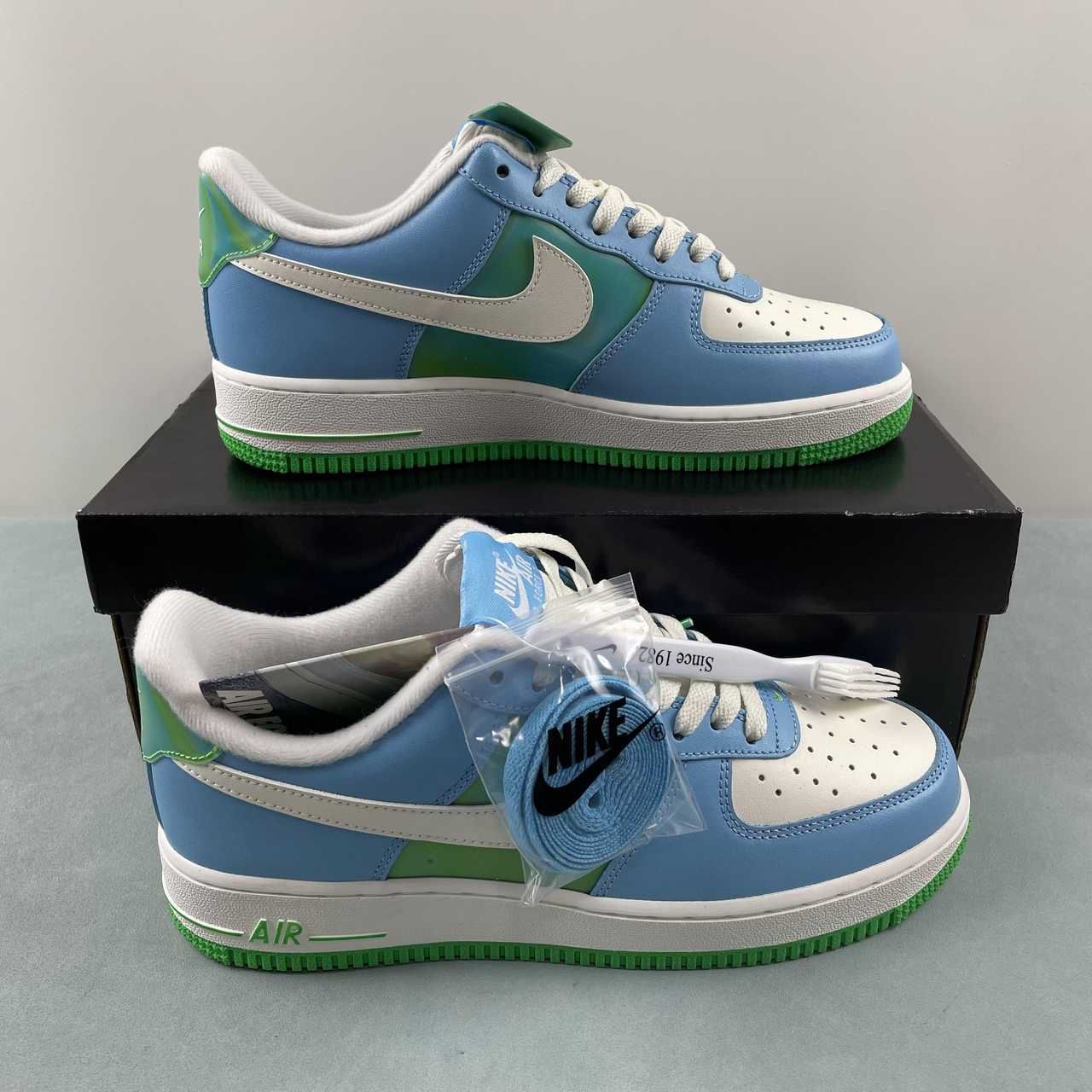Nike Air Force 1 '07 Low Aquarius Blue Green Shock Vapor FZ4032-407