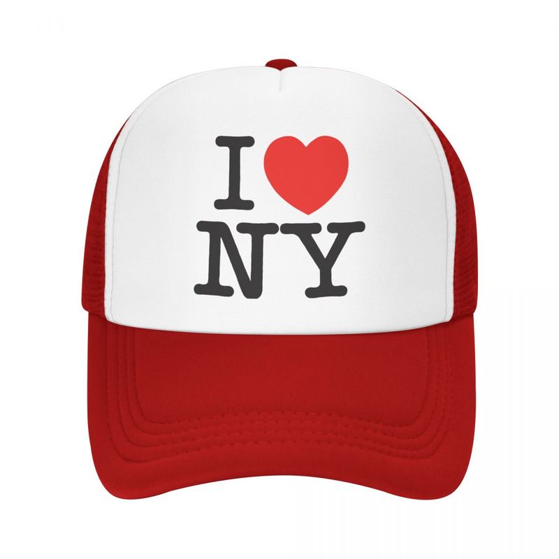 I Love New York Trucker Hat Baseball Cap Dad Hat Mesh Cap ID504474857