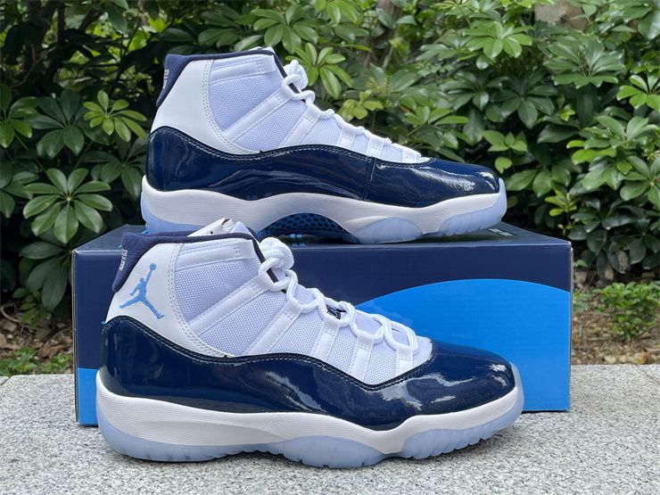 Men Air Jordan 11 Retro UNC Win Like 82 378037-123