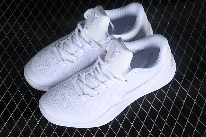 Nike Kobe 8 Protro Halo Triple White FJ9364-100