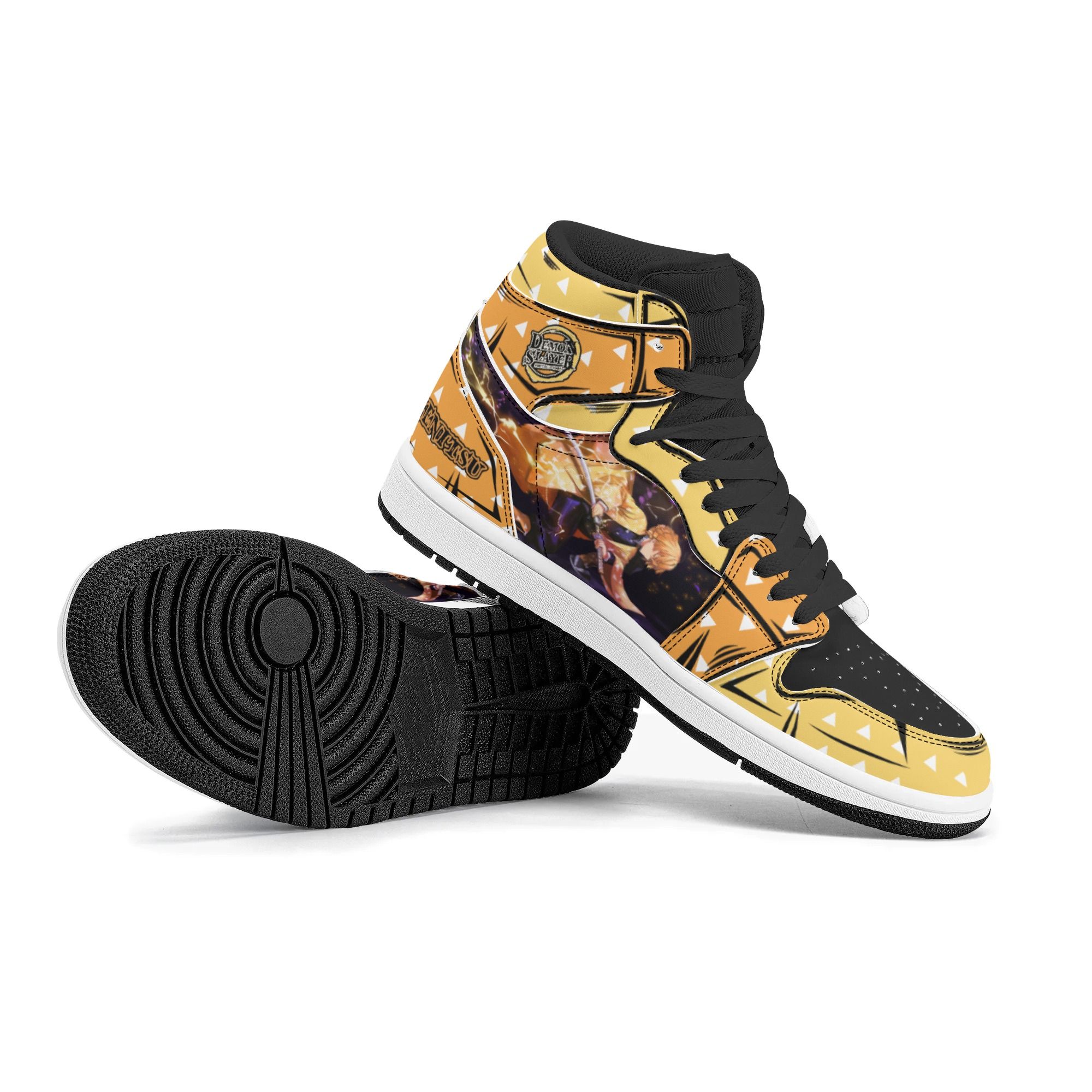 Demon Slayer Zenitsu High Top Sneakers