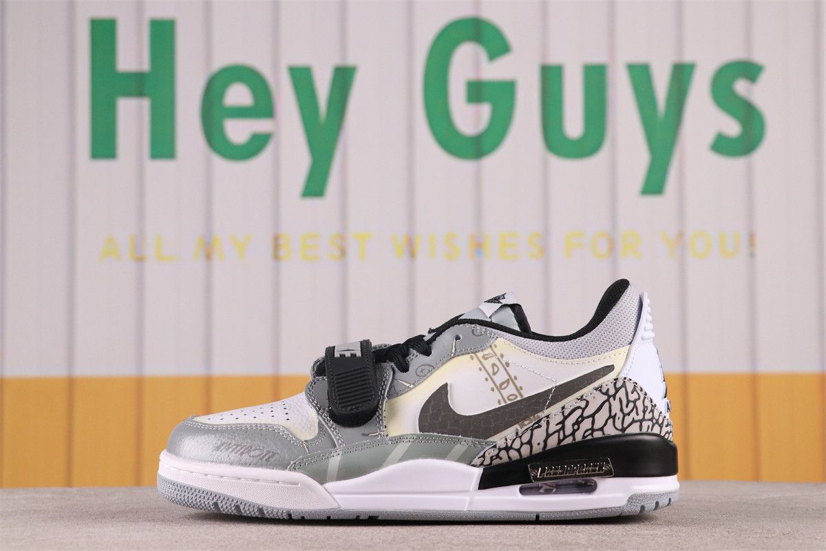 Air Jordan Legacy 312 Low Shoes White Grey Blue FV8117-141