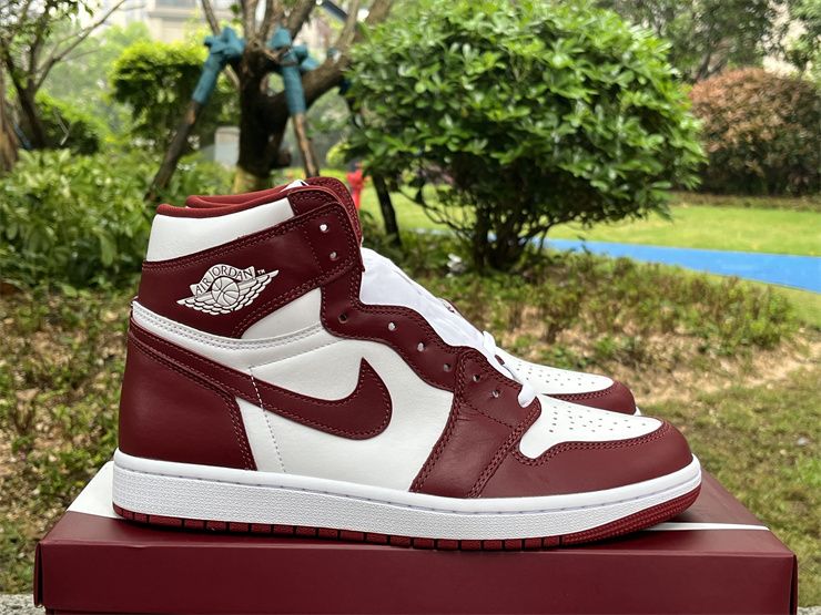 Cheap Air Jordan 1 High OG white Team Red DZ5485-160