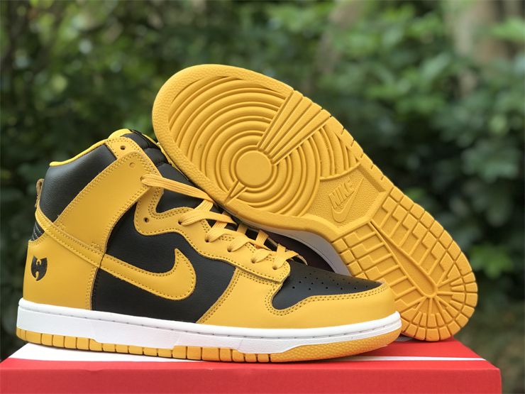 Nike Dunk High Retro Premium Wu-Tang Black Pollen White HJ4320-001