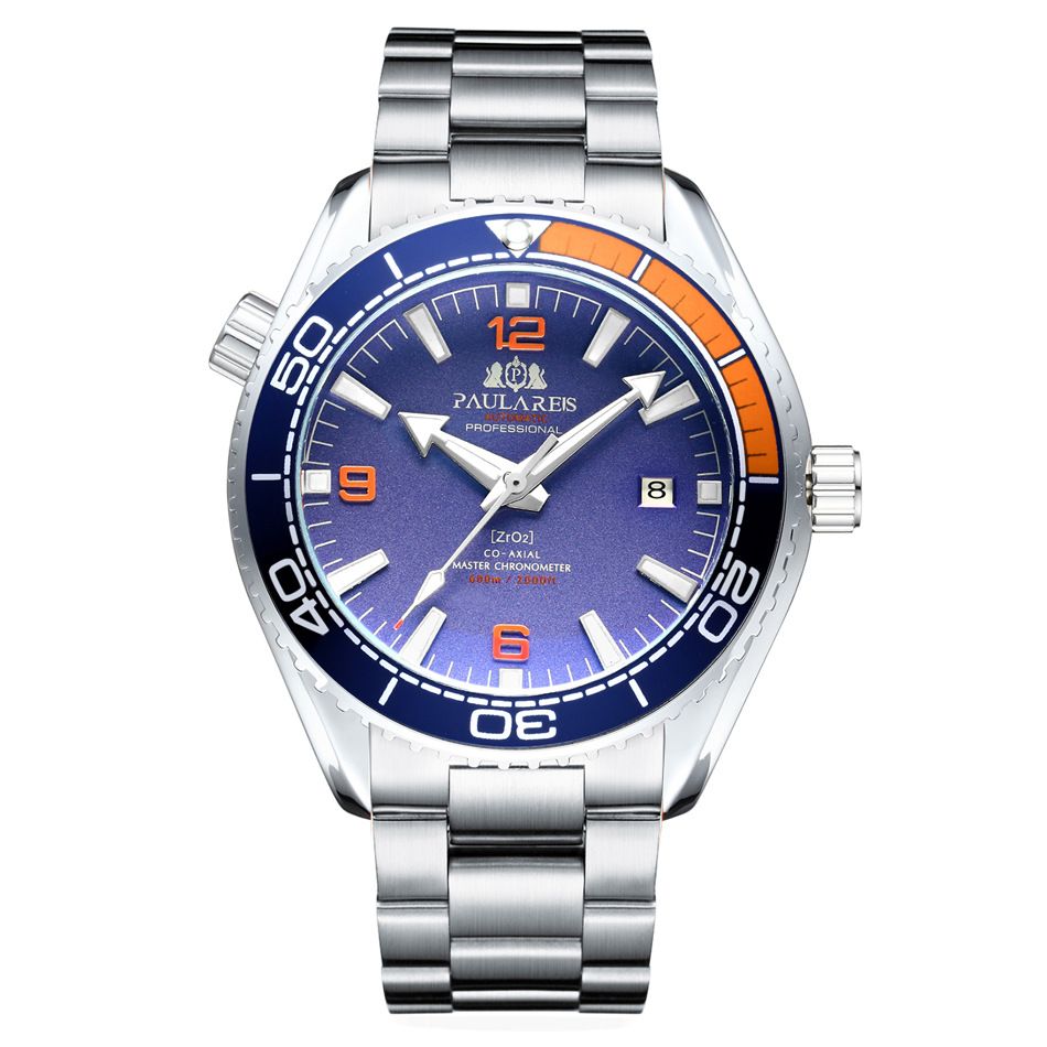 Professional ZRO2 Co-Axial Master Chronometer Automatic Mechanical Watches