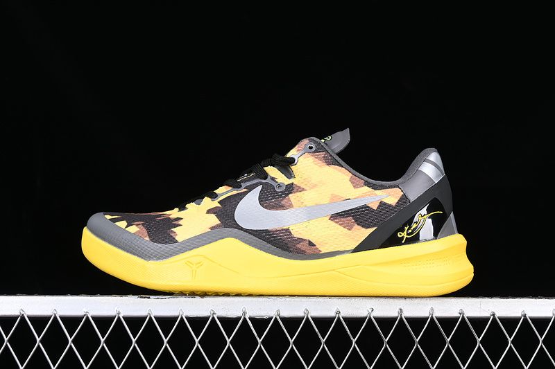 Nike Kobe 8 XDR Black Yellow 555286-077