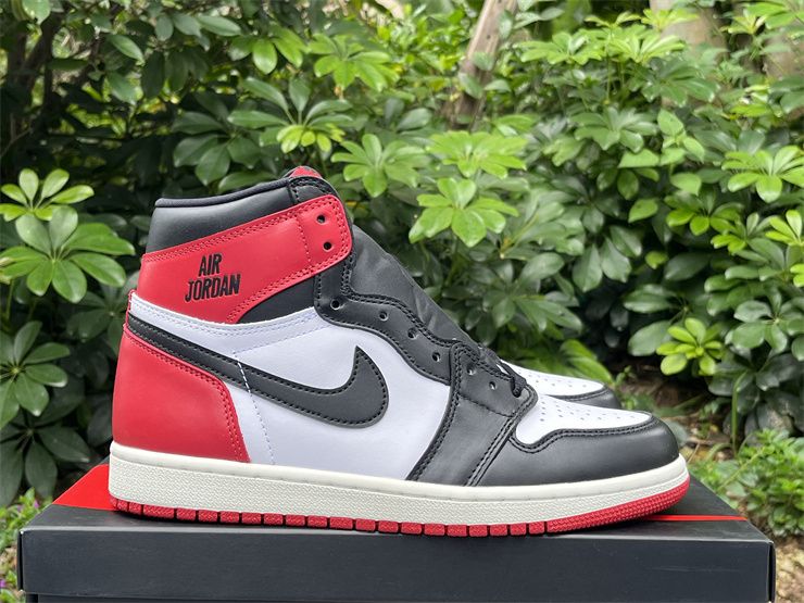 Air Jordan 1 Retro High OG Black Toe Reimagined Cheap Sneakers DZ5485-106