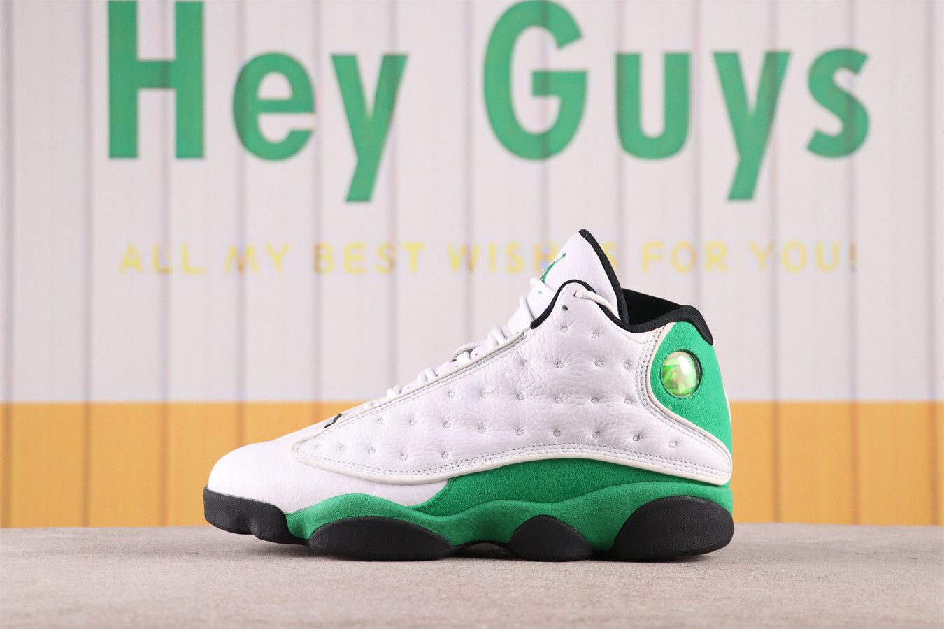 Cheap Men Air Jordan 13 Lucky Green DB6537-113 Size 40-47.5