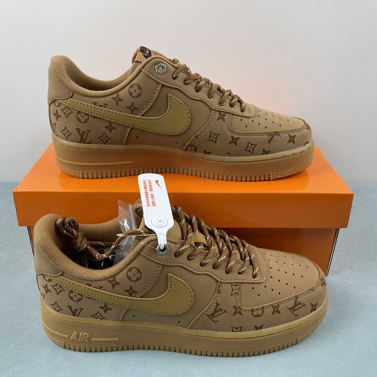 Nike Air Force 1 07 Low LV Wheat Brown FB9888-100