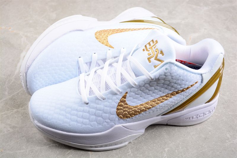 Nike Kobe 6 Protro White Promo Sample Leather CW2190-101
