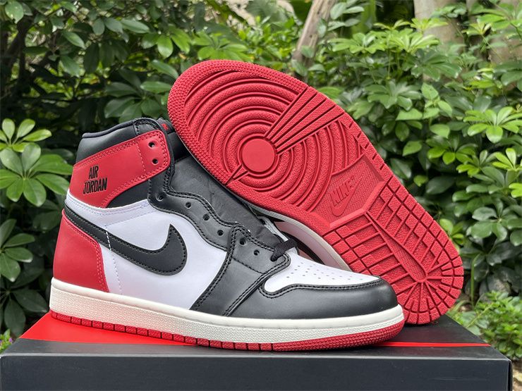 Air Jordan 1 Retro High OG Black Toe Reimagined Cheap Sneakers DZ5485-106