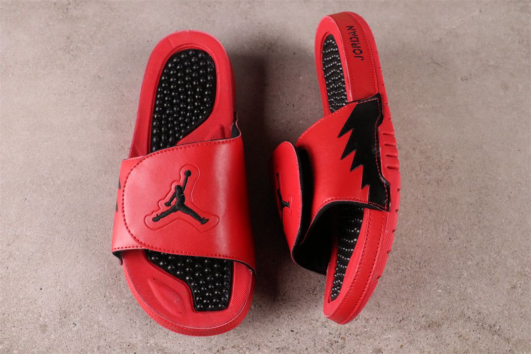 Jordan Hydro 5 Slide Red Black 555501-601