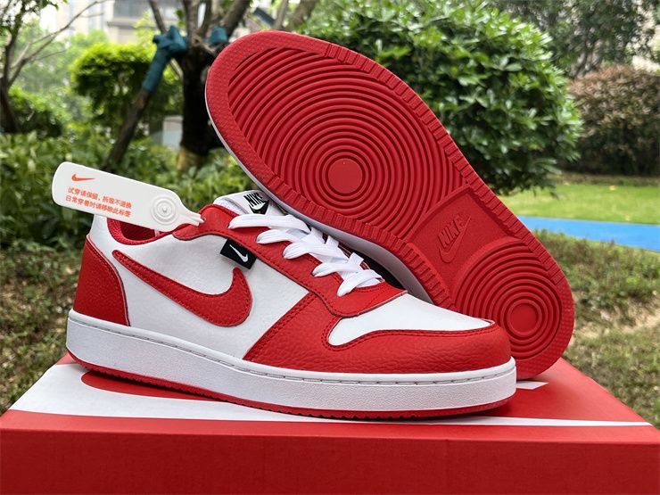 NIKE Ebanon Low Premium AQ1774-101 White Black University Red