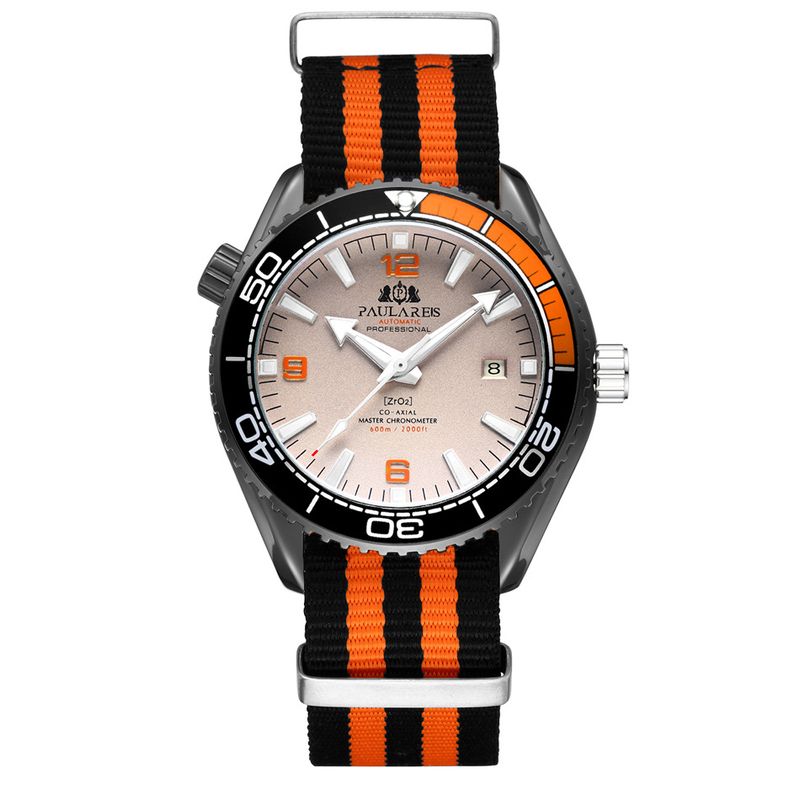 The Spy Watch Automatic Mechanical Luminous Watches with Famous 007 Canvas Strap