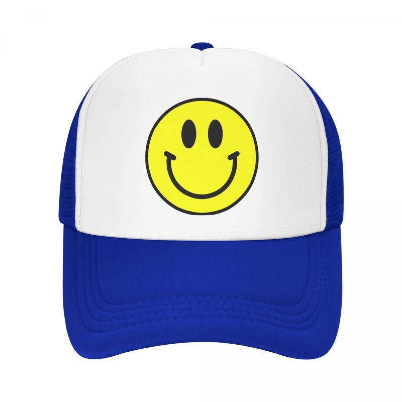 Smiley Face Hat Adjustable Trucker Hat for Adult Adjustable Baseball Cap ID504474839