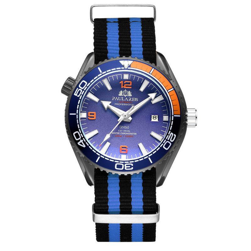 The Spy Watch Automatic Mechanical Luminous Watches with Famous 007 Canvas Strap