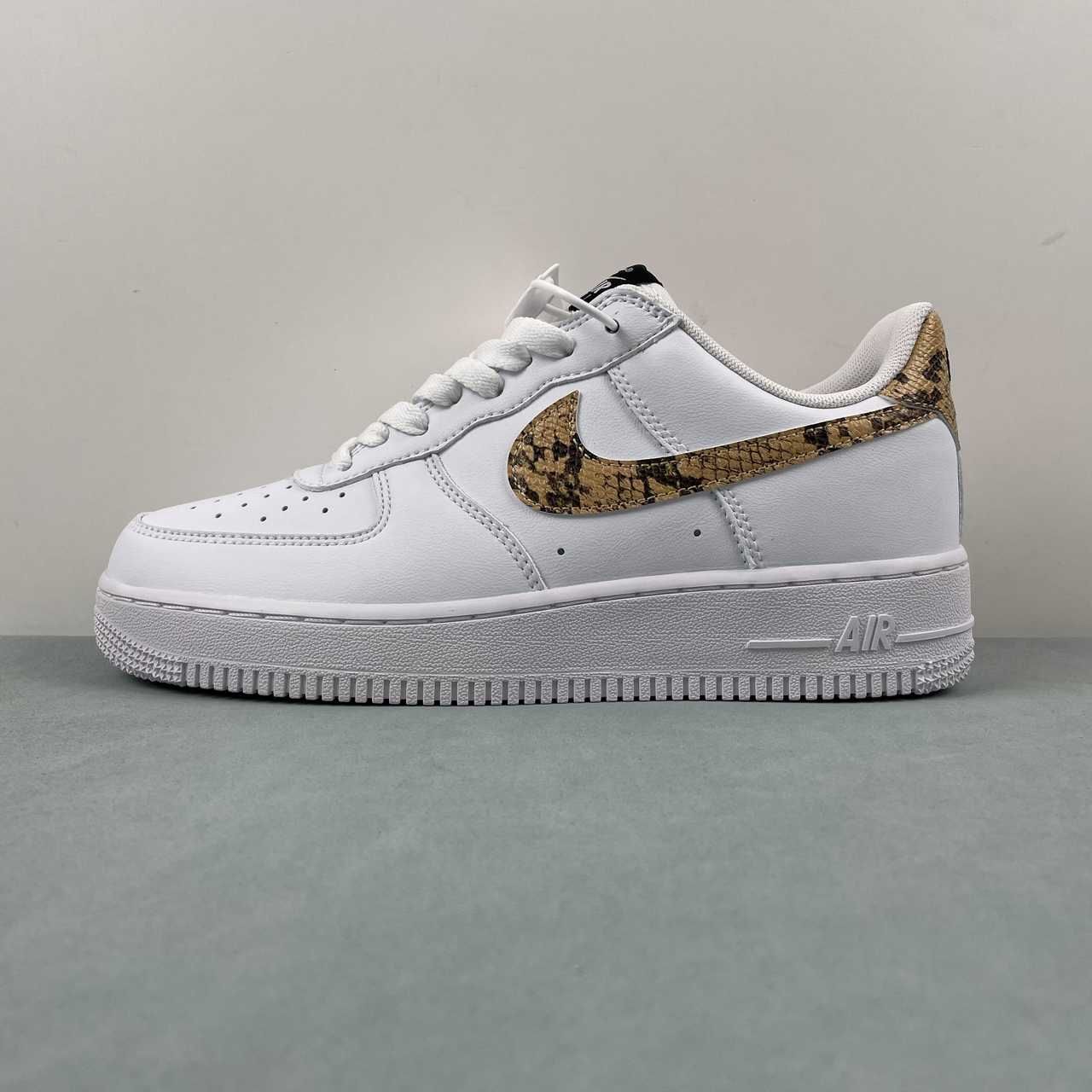 Nike Air Force 1 Low Retro Ivory Snake AO1635-100