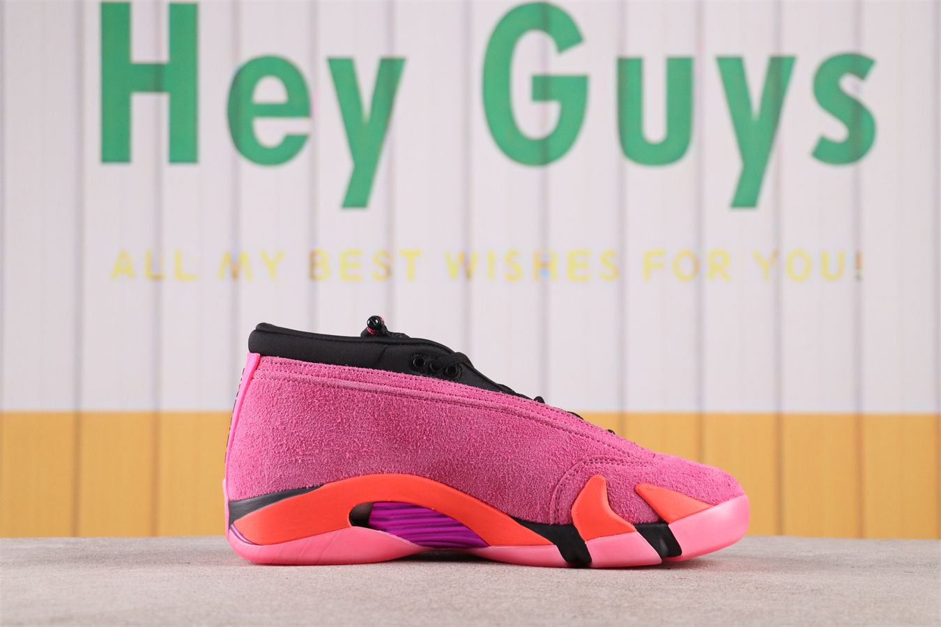 Authentic Quality Men Air Jordan 14 Low Shocking Pink DH4121-600