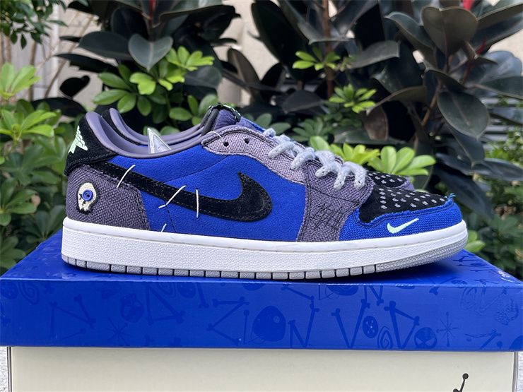 Cheap Zion Williamson x Air Jordan 1 Low OG Voodoo DZ7292-202 Shoes Online