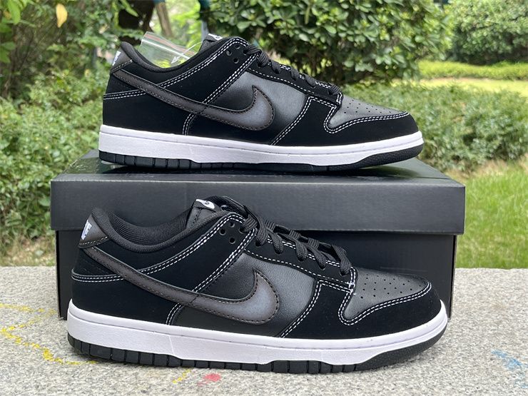 Nike Dunk Low Retro Airbrush Swoosh Black FD6923-001