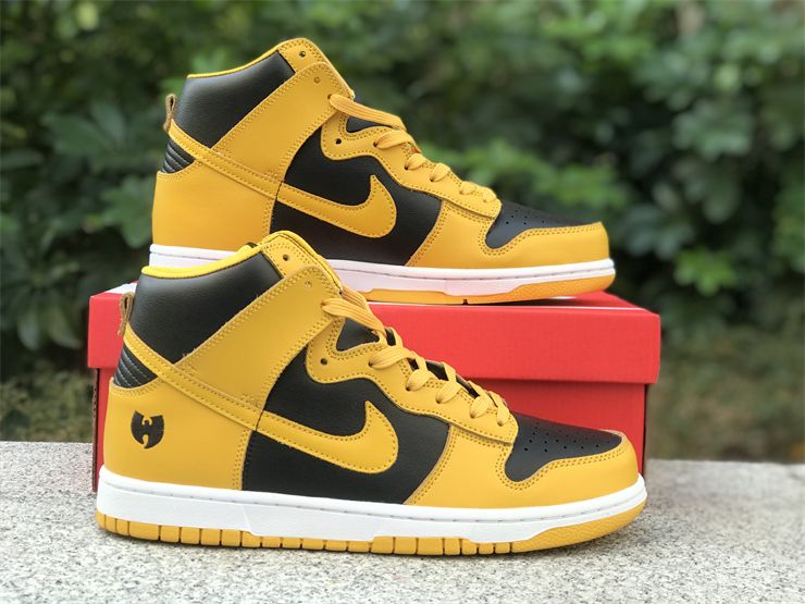 Nike Dunk High Retro Premium Wu-Tang Black Pollen White HJ4320-001