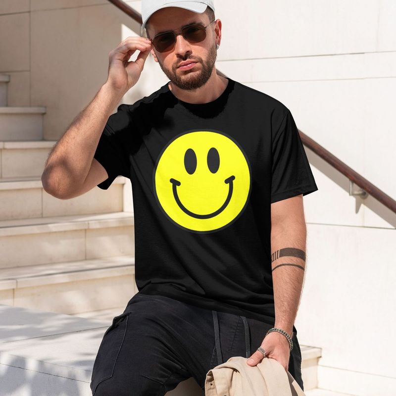 Classic Smiley Face T Shirt Smile Tshirt Men T-Shirt ID735628677