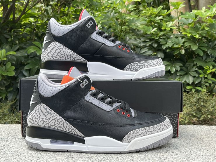 Cheap Air Jordan 3 Black Cement 2024 Sneakers DN3707-010