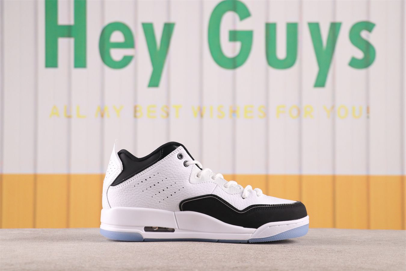 High Quality Jordan Courtside 23 Concord White Black AR1000-104