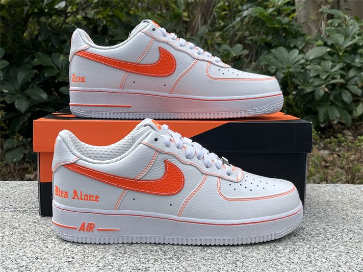 VLONE x Nike Air Force 1 White Total Orange AA5360-100