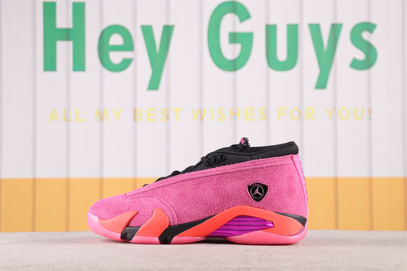 Authentic Quality Men Air Jordan 14 Low Shocking Pink DH4121-600