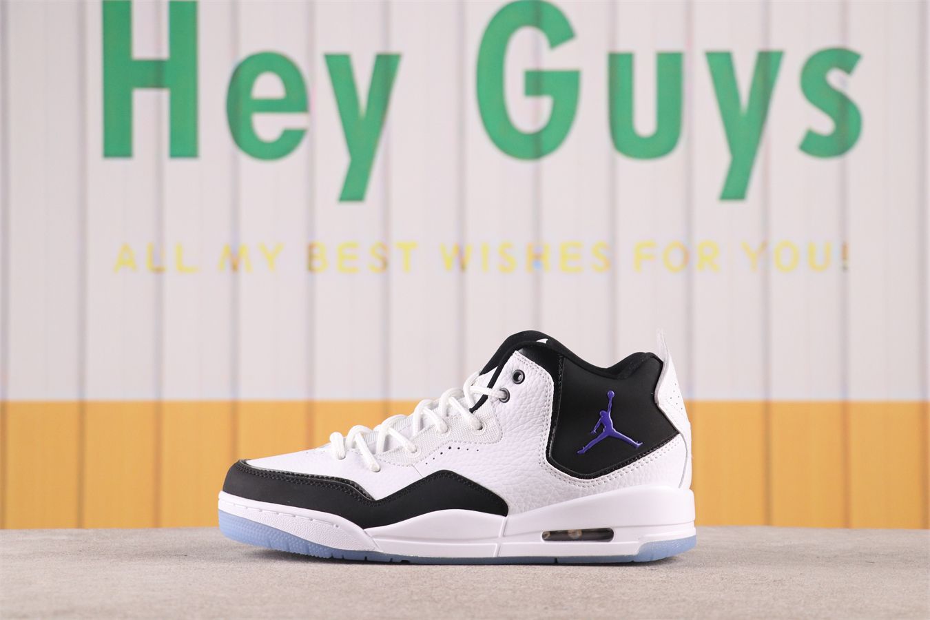 High Quality Jordan Courtside 23 Concord White Black AR1000-104