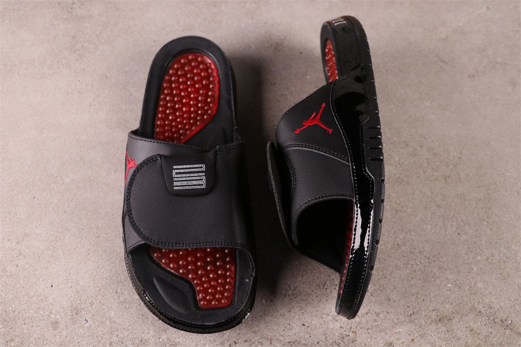 Nike Jordan Hydro Retro 11 XI BRED Slides Sandals AA1336-001